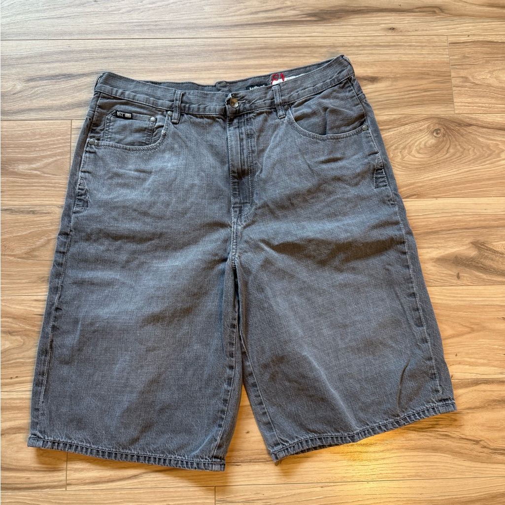 Ecko Brand Mens Gray Denim Shorts